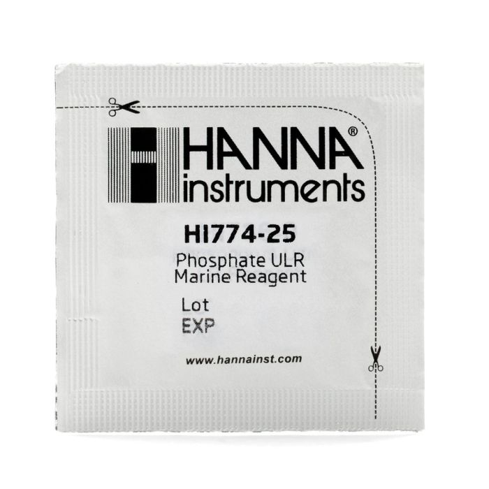 Réactif Hanna Checker pour phosphate à très faible concentration, 25 tests HI774-25