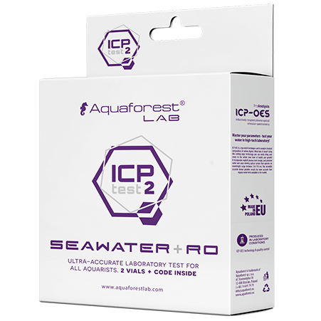 Aquaforest ICP Test 2 Eau de mer + osmose inverse