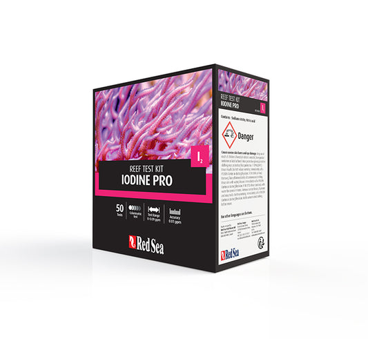 Kit de test Red Sea Iodine Pro (50 tests)