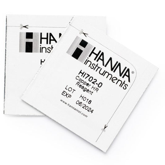 Réactif Hanna Checker Copper High Range 25 tests HI702-25