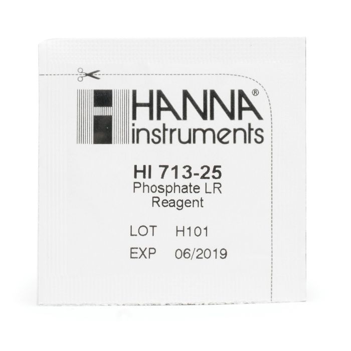 Réactif Hanna Checker Phosphate Low Range 25 tests HI713-25