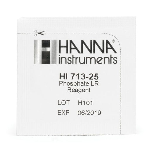 Réactif Hanna Checker Phosphate Low Range 25 tests HI713-25