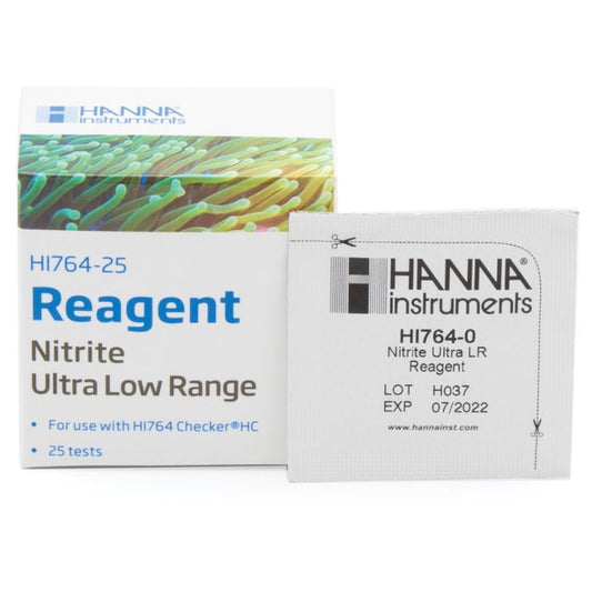 Réactifs de nitrite à très faible concentration Hanna Checker 25 tests HI764-25