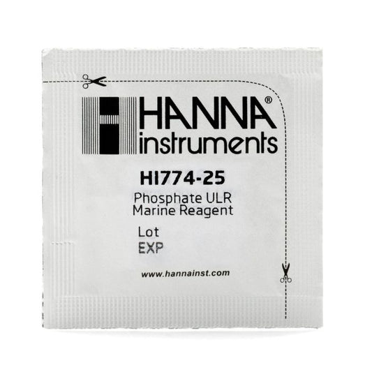 Réactif Hanna Checker pour phosphate à très faible concentration, 25 tests HI774-25
