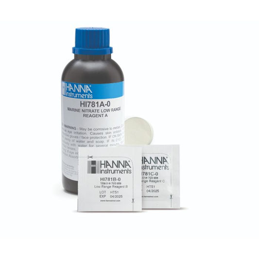 Réactifs Hanna Checker Nitrate 25 tests HI781-25